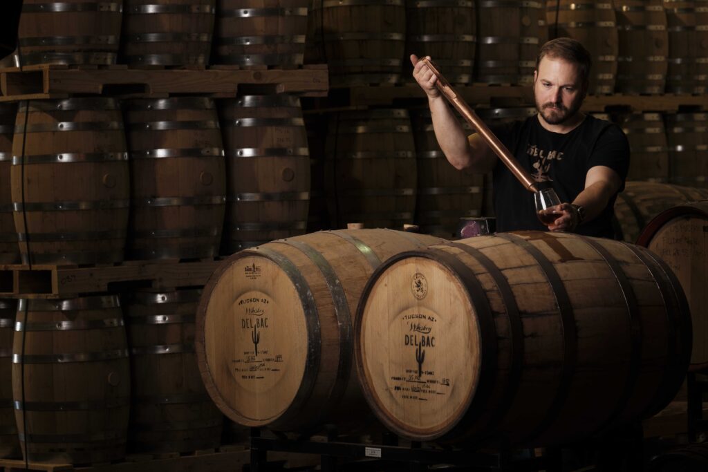 Mark A. Vierthaler, Whiskey Del Bac's Master Distiller/Blender and Director of Distillery Operations