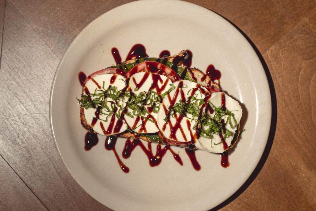 Mozza Toast at RealGood Brunch Co. (Photo by Jackie Tran)