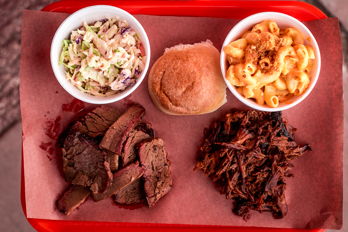 Bell Ringer Plate at Kiss of Smoke BBQ & Catering (Credit: Jackie Tran)