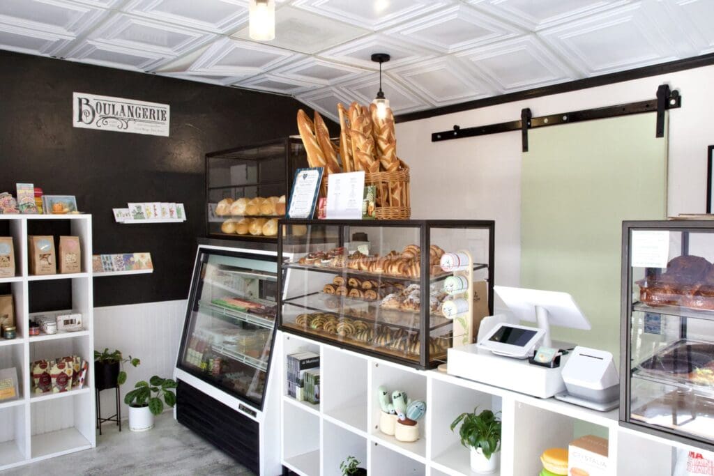a store filled with lots of counter space