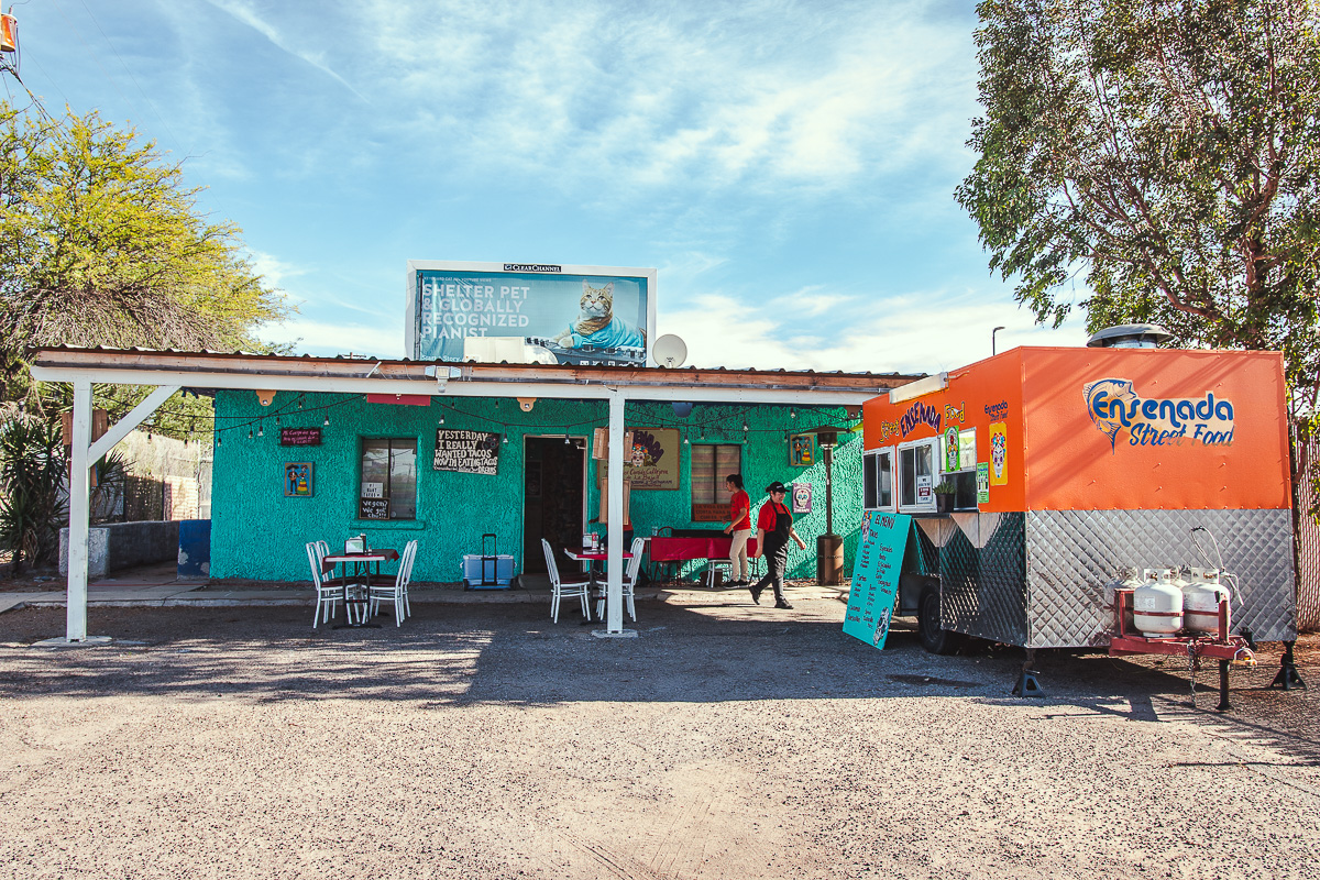 Facade at Ensenada Street Food (Credit: Jackie Tran)