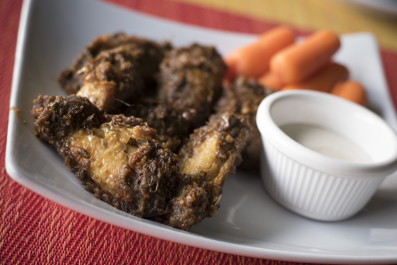 Jerk Wings at CeeDee Jamaican Kitchen (Credit: Jackie Tran)