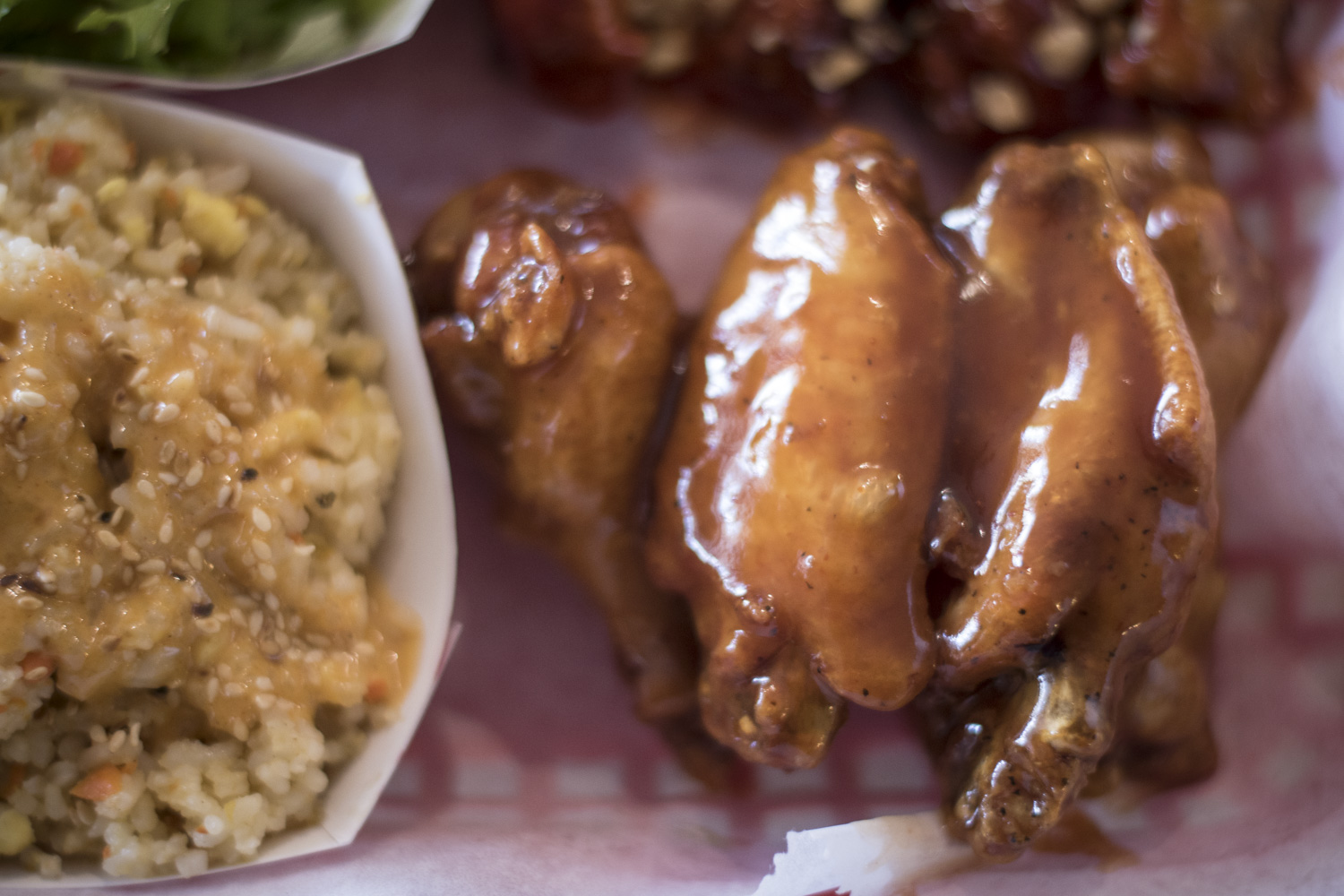 Spicy Orange Wings from Wings & Rice (Credit: Jackie Tran)