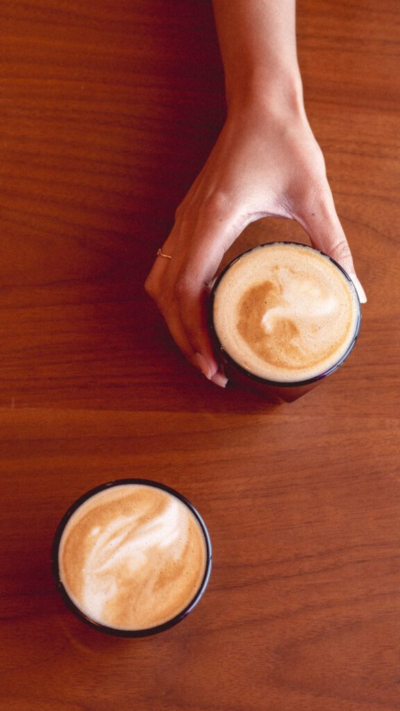 Cortados at Zedamo Ethiopian Coffee Shop (Photo by Jackie Tran)